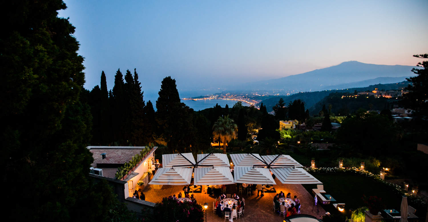 veduta di taormina, location per matrimoni, Servizio fotografico matrimonio